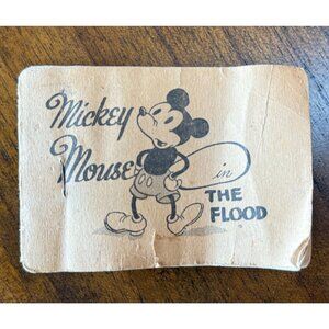Vintage Mickey & Minnie Mouse The Flood Tijuana Bible Adult Comic Risque XXX